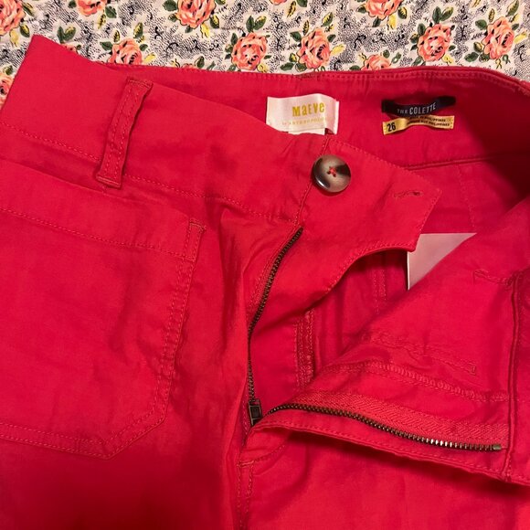 Maeve the Colette Cropped Wide-Length Pants, Anthropologie - Picture 2 of 4